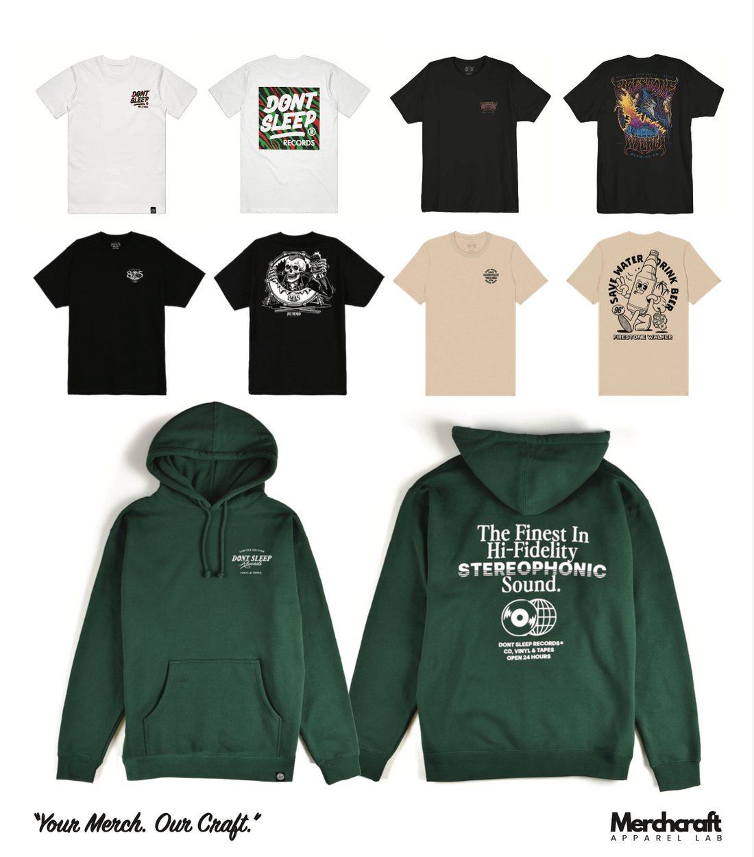 Why Merchcraft? Premium Merch Production for Brands That Care About Their Craft